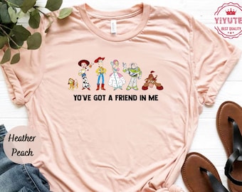 You've Got A Friend In Me Toy Story Shirt, Toy story shirt, toy story, toy story t shirt, disney shirt, disneyworld shirts, buzz lightyear