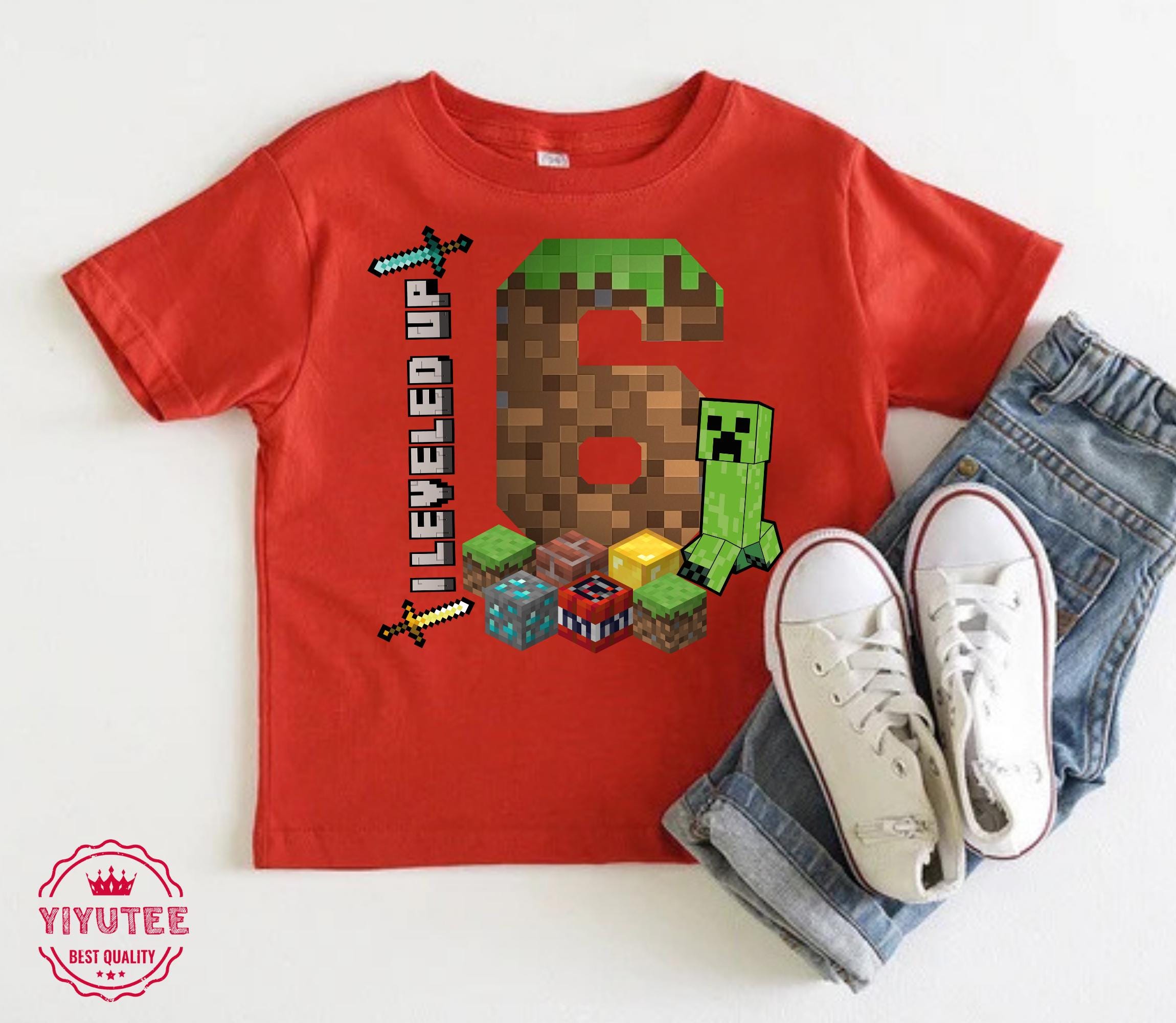 MineC Birthday Family Shirt (YiYuTee)