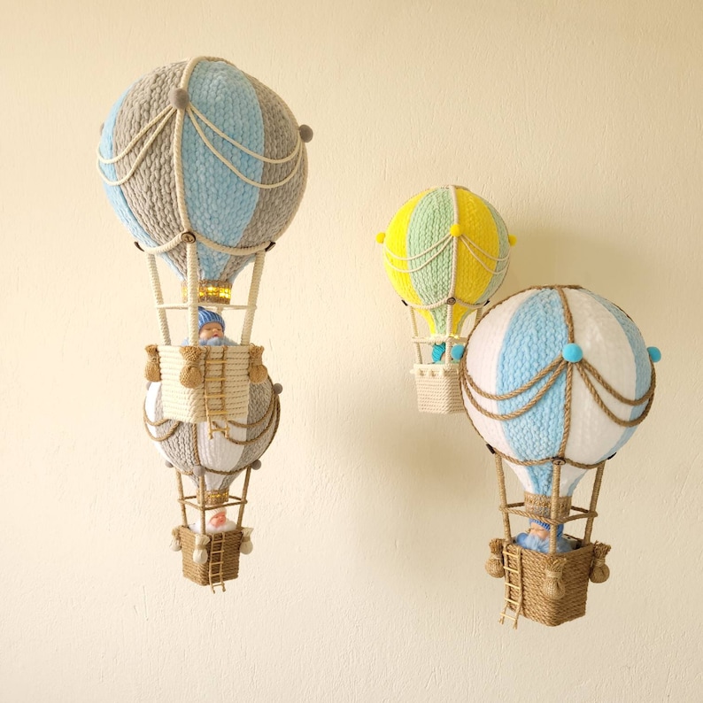 Hot Air Balloon Nursery Decor Nursery Light Hanging and Etsy