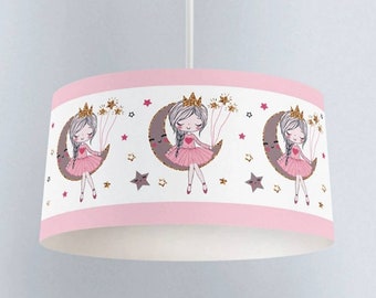 Nursery Lampshade | Nursery Light For Girls | Nursery Pendant Light | Kid's Room Pendant Lamp | Baby Room Chandelier | Kids Room Light