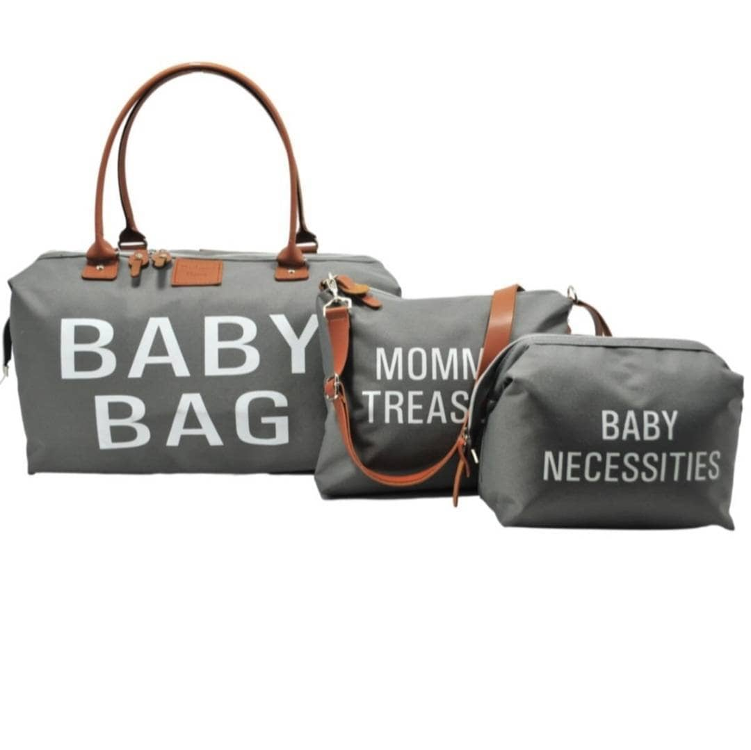 Ensemble de 3 sacs pour bébé XXLarge Sac à couches pour bébé Sac maman Sac  de voyage pour bébé Cadeau de fête de naissance Sac d'hôpital pour