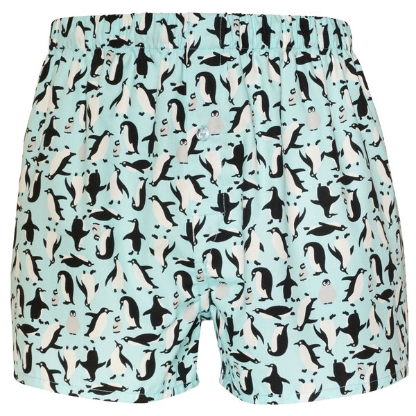 Penguin boxers - Christmas boxer shorts - winter wildlife gift