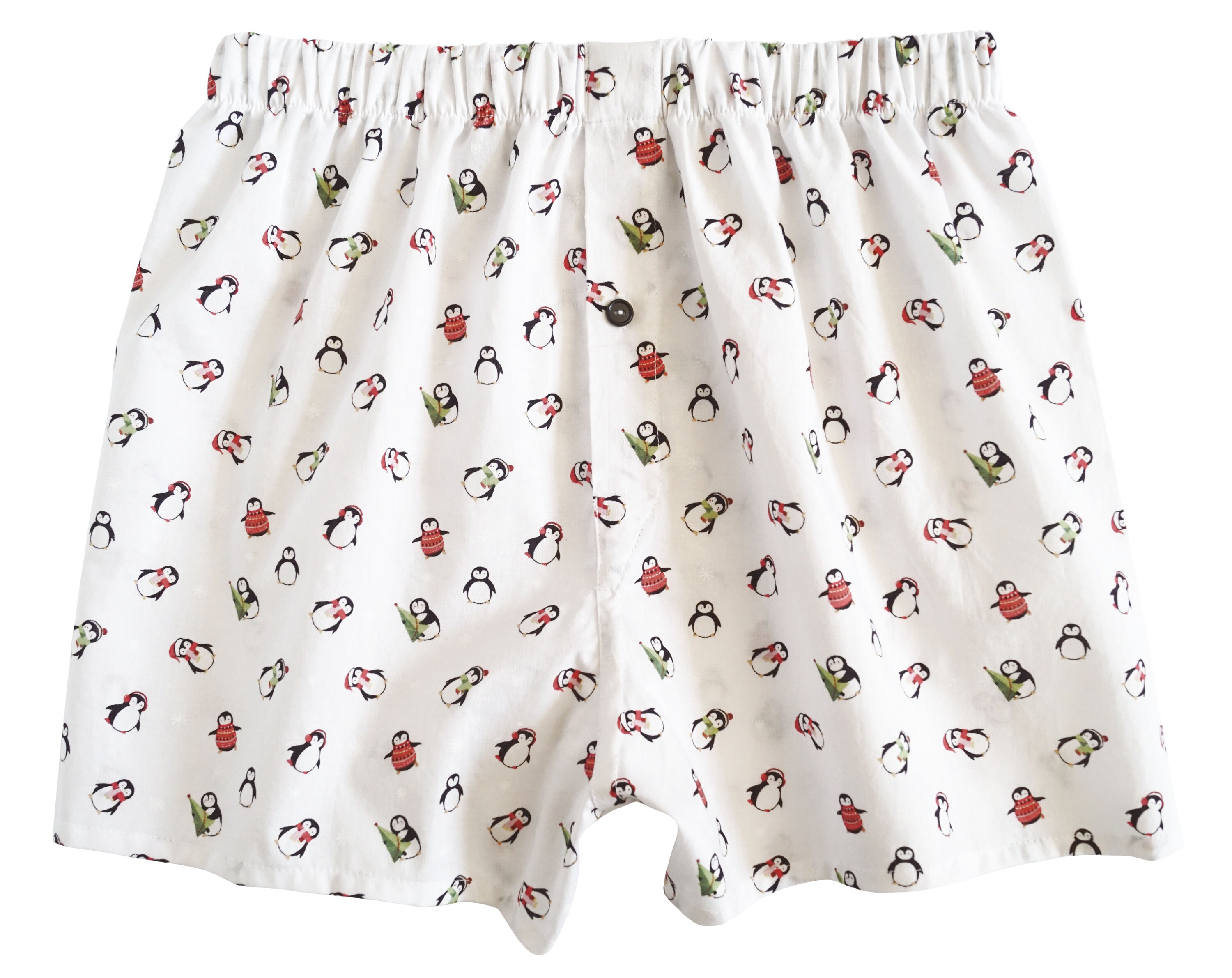 Mini Penguin Boxers Christmas Boxer Shorts Etsy
