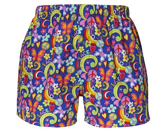 Ropa Interior Para Hombre, Huevos De Pascua, Estampado De Conejo, Calzoncillos Tipo Bóxer Casuales Cómodos Y Suaves, #1C-negro