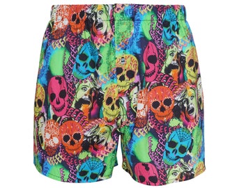 Horror Show Skulls boxer shorts  - Halloween boxers