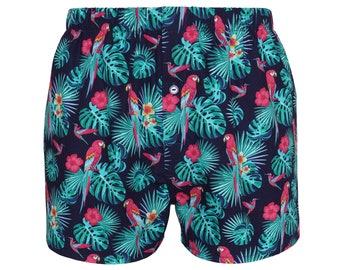 Tropical parrot boxers - exotic birds wildlife boxer shorts