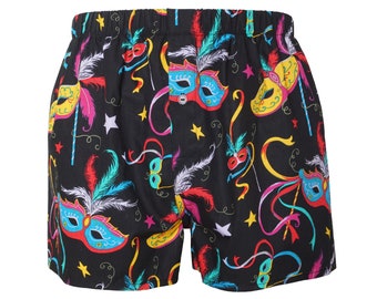 Masquerade boxer shorts - party mask boxers