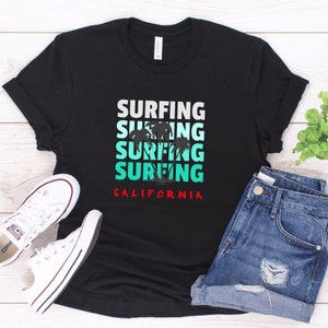 Surfing California T-Shirt | Surfing | California T-Shift | Summer | Gift for Surfers
