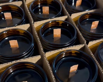 WHOLESALE 7 OZ Candles 12PCS for Corporate Events Weddings Birthdays Baby Showers Bridesmaids Employees Gifts, baseball, softball, coaches