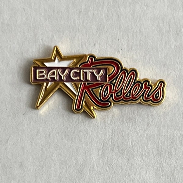 Punk Enamel Pins | Bay City Rollers (Includes FREE Secure Padded Shipping)