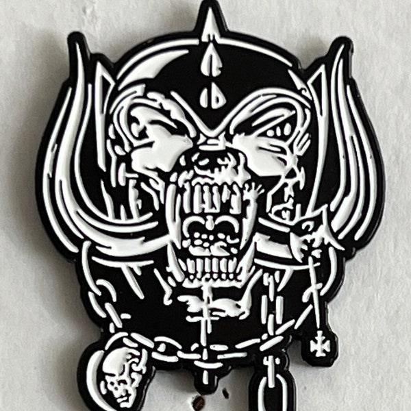 Punk Enamel Pins | Motorhead (Includes FREE Secure Padded Shipping)