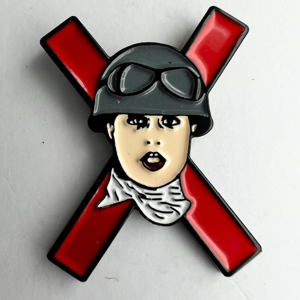 X Ray Spex Pin Badge Etsy UK