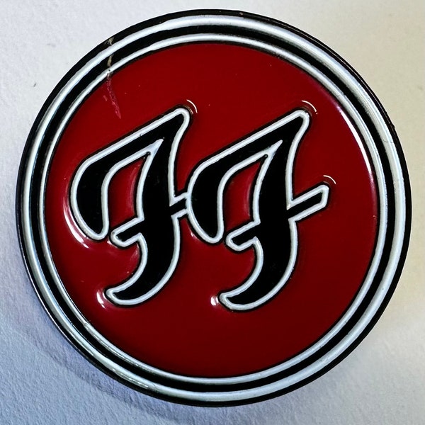 Punk Enamel Pins | Foo Fighters (Includes FREE Secure Padded Shipping)