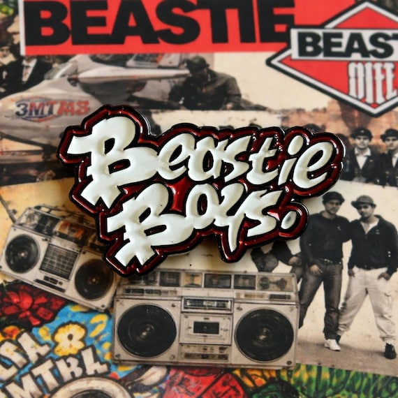 Beastie Boys Punk Enamel Pin Graffiti Logo Hip Hop Music