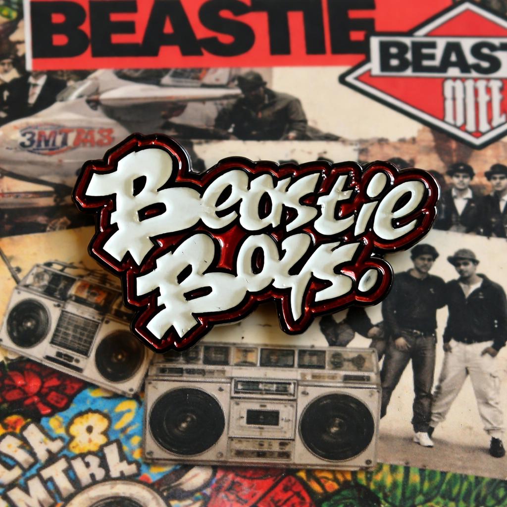 Beastie Boys Punk Enamel Pin Graffiti Logo Hip Hop Music