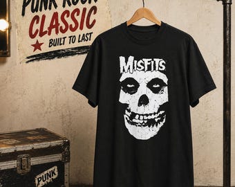 Misfits Crimson Ghost T-Shirt – Horror Punk Band Tee