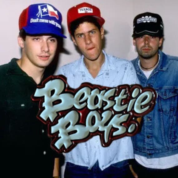 Beastie Boys Punk Enamel Pin Graffiti Logo Hip Hop Music