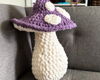 Giant Mushroom PRINTABLE Crochet Pattern