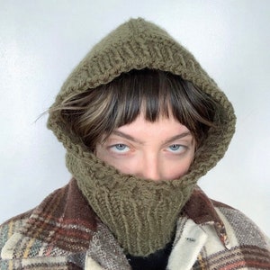 Handmade Knitted Balaclava