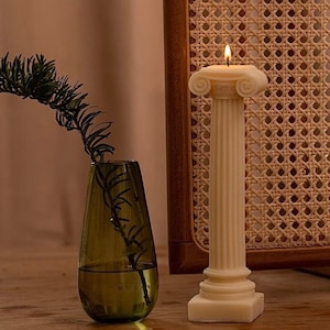 Roman Column Candle *Vegan Soy Wax*