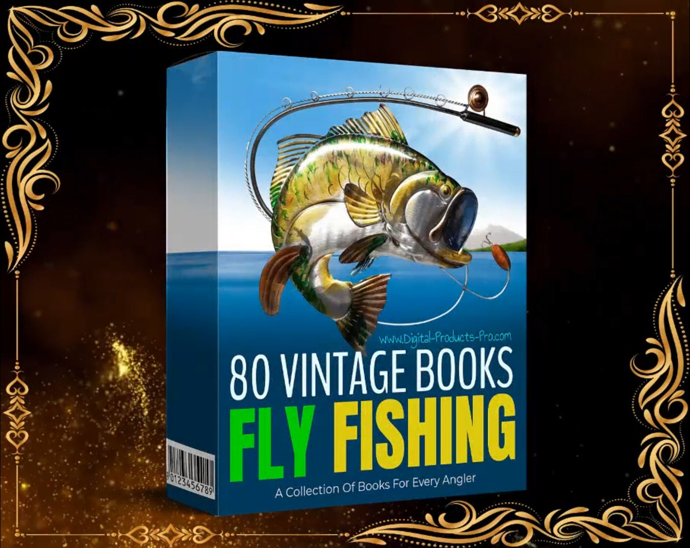 80 Vintage Fly Fishing Books Public Domain Commercial