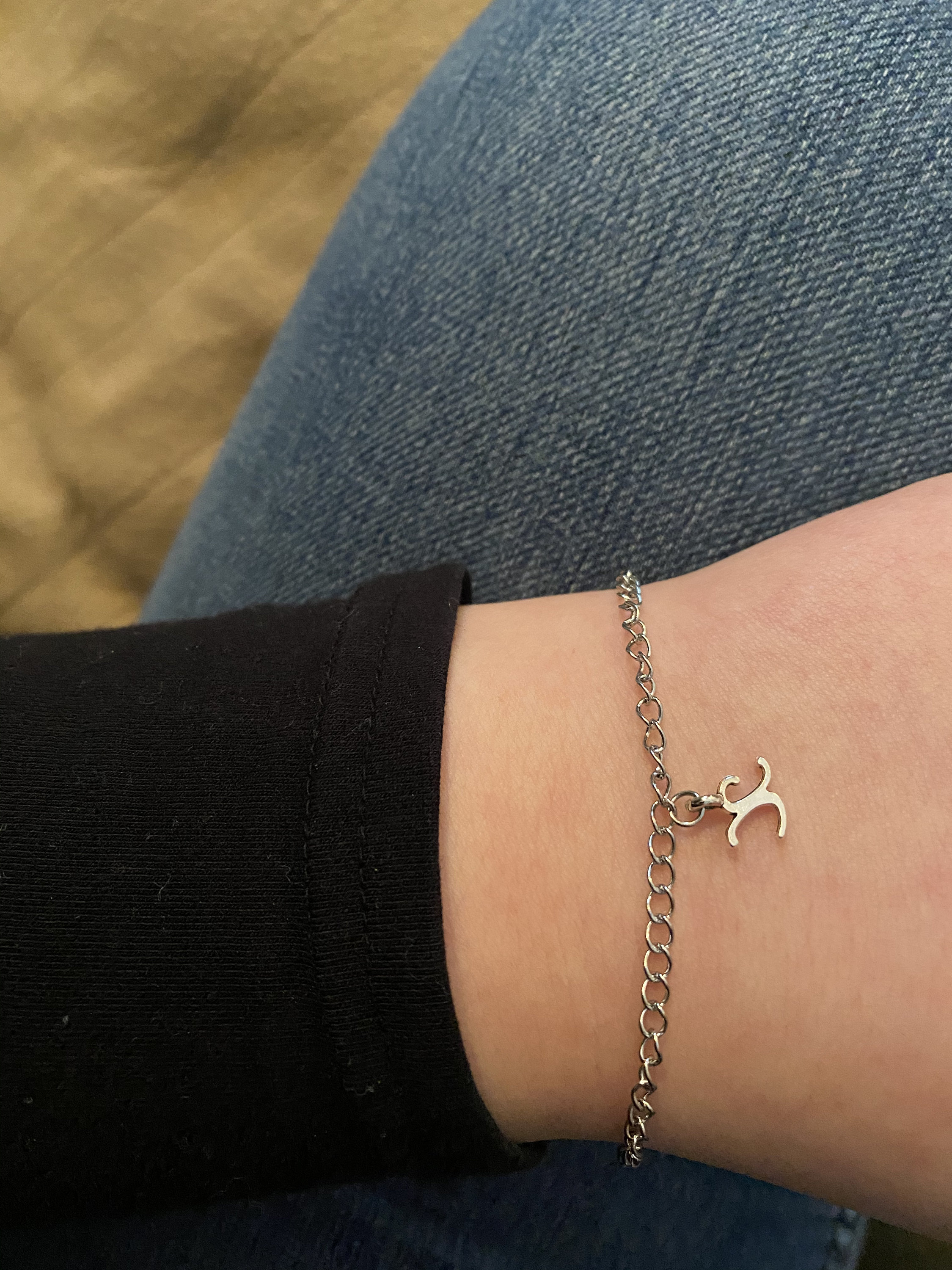 Simple initial bracelet Clearance