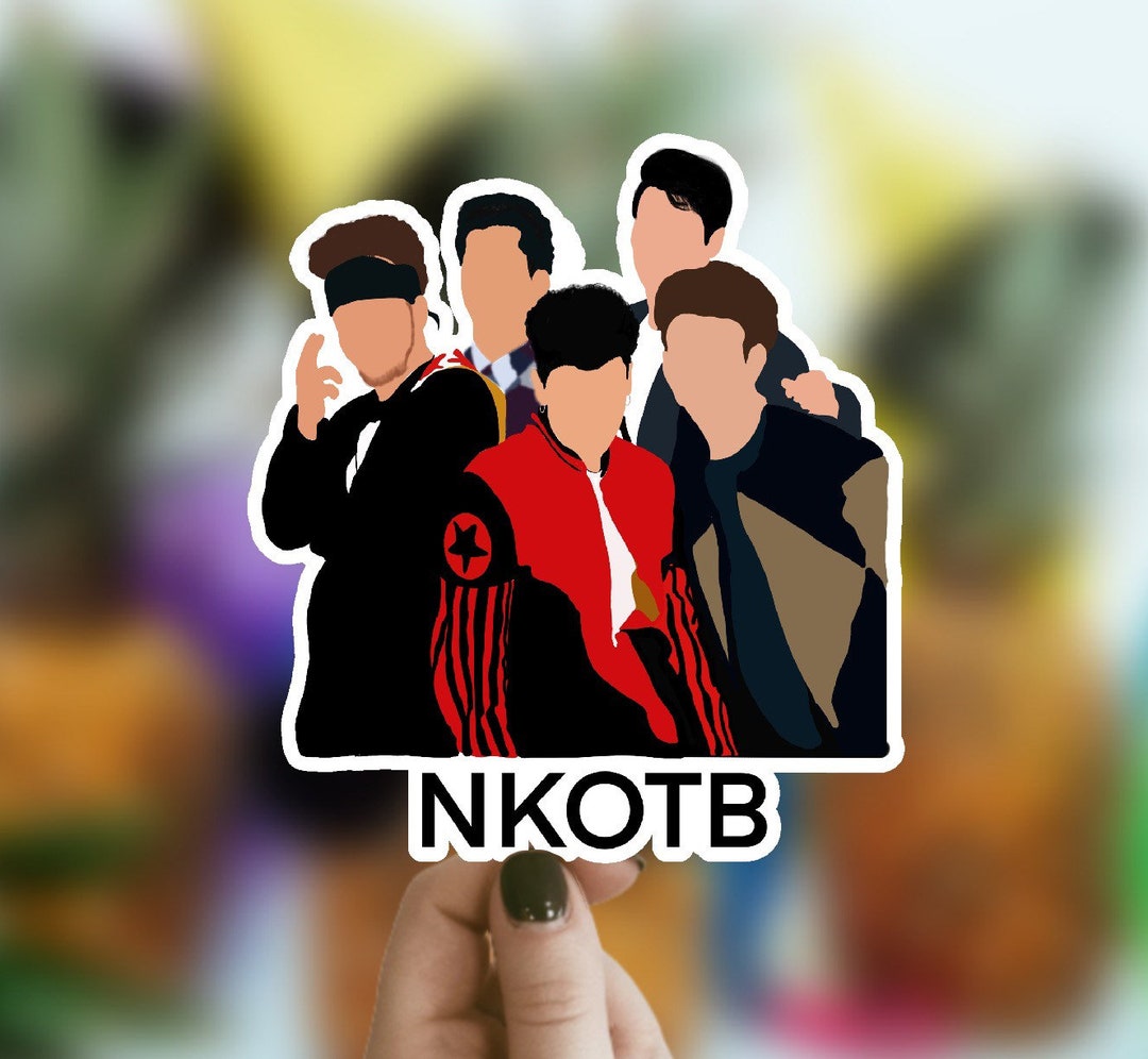 Nkotb Sticker weatherproof Sticker Water Bottle Sticker - Etsy