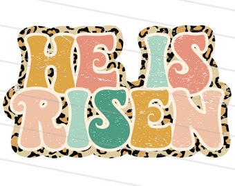 He Is Risen Png, He is risen, Sublimation Png, Easter Png, Religious,Christian,Easter,Christian Easter,Bible Verse,Png,Sublimation, Clipart