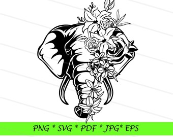 Download Elephant Svg File Etsy