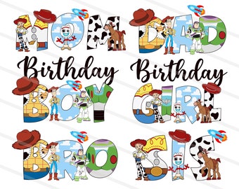 Bundle Birthday Boy Svg, Dad And Mom Svg, Birthday Boy Family, Vacay Mode Svg, Birthday Gift, Family Birthday Party Svg