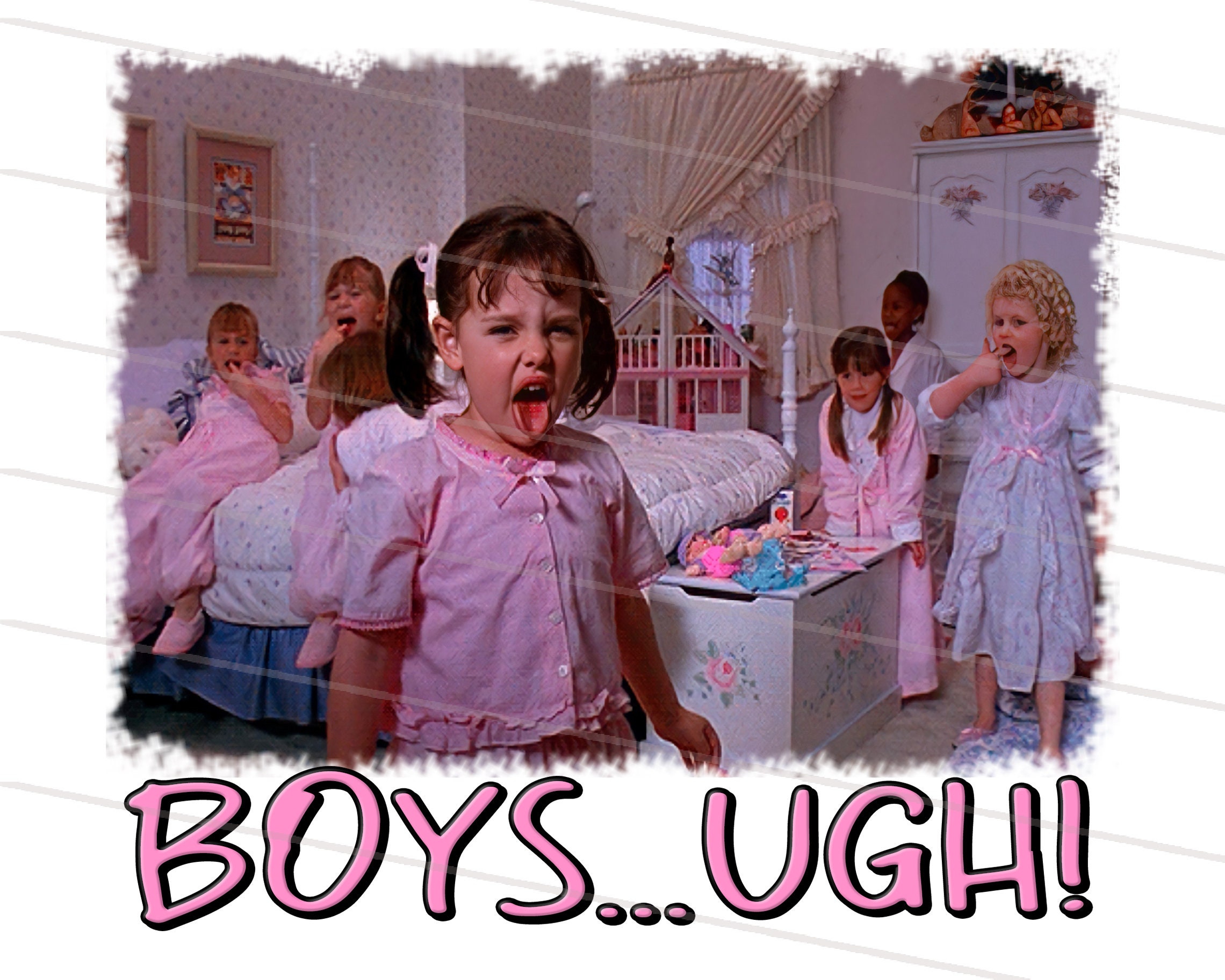 2 Design Boys Ugh PNG, Little Rascals Pnd, 90's Movie, Retro