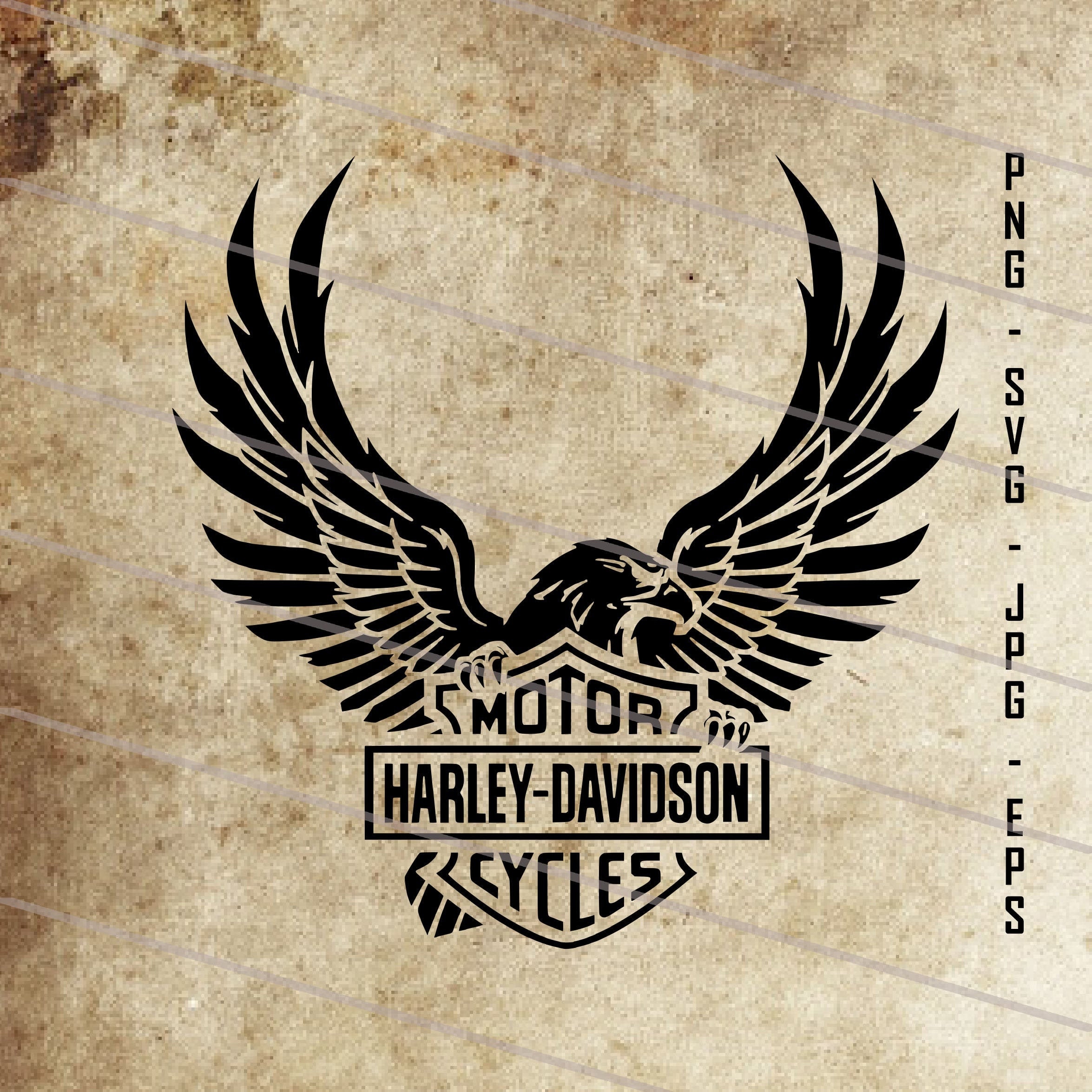 Soaring High With The Harley Davidson Eagle SVG