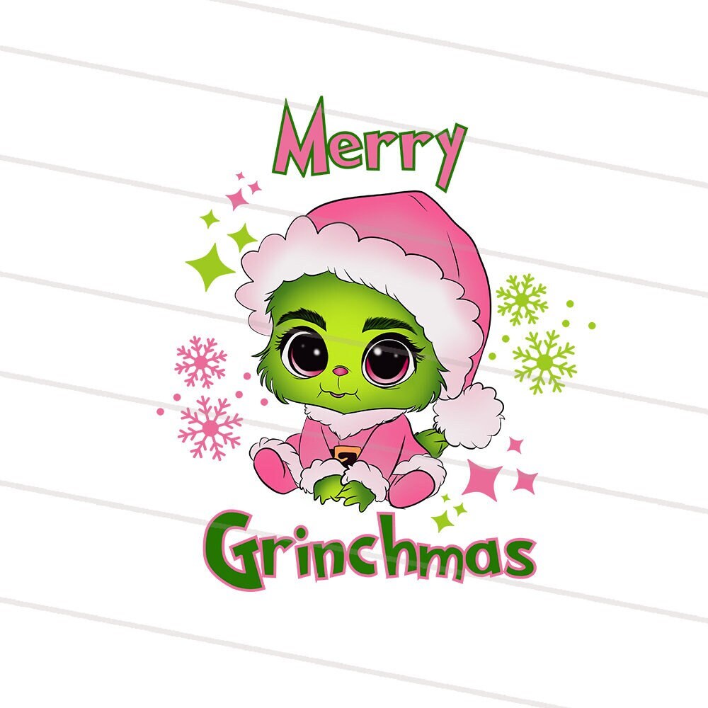 Merry Grinchmas 16oz Libby Glass Can Cup Grinch Christmas – Desert Shirt Co.