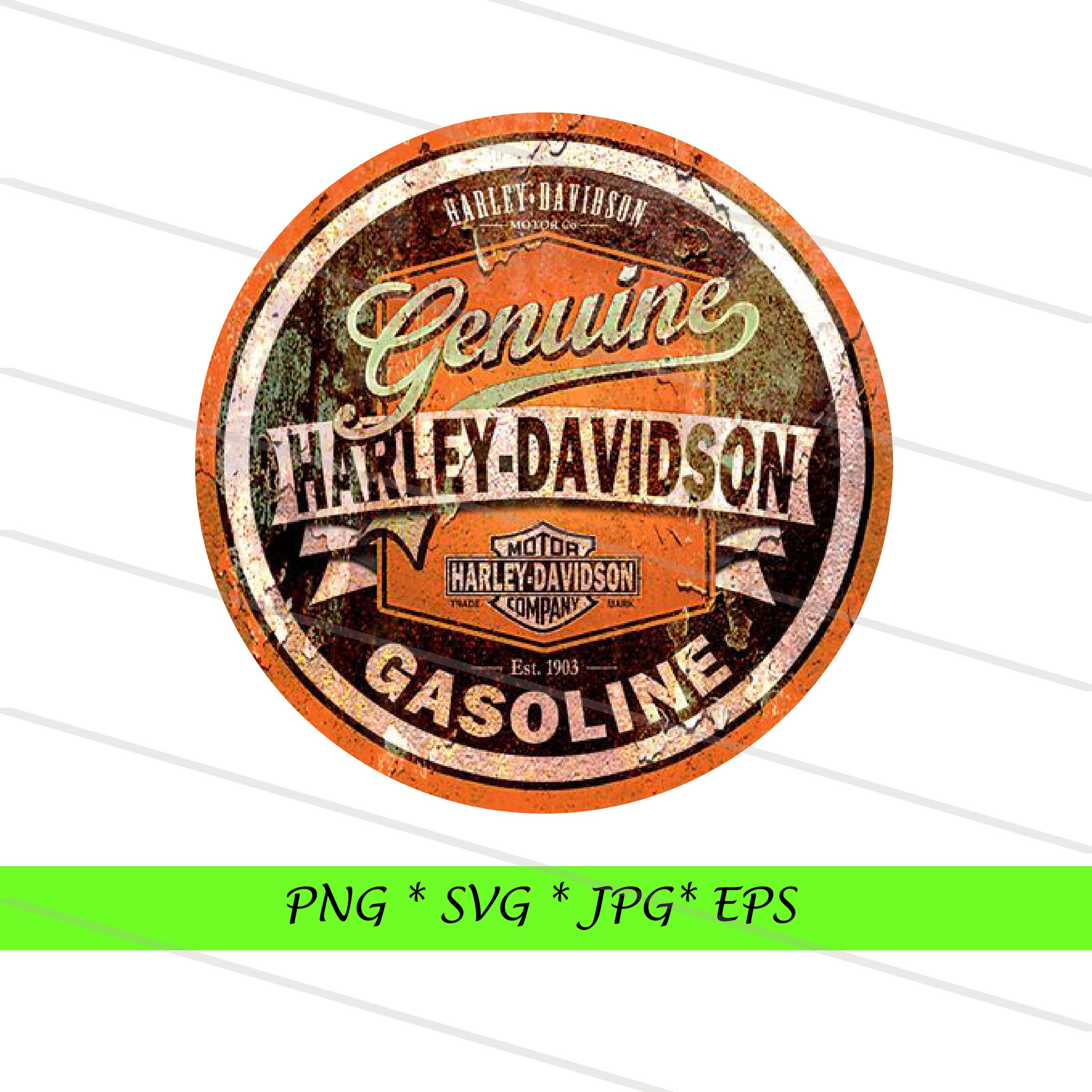 Download Vintage Harley Davidson svg Retro Harley Davidson LOGO svg | Etsy