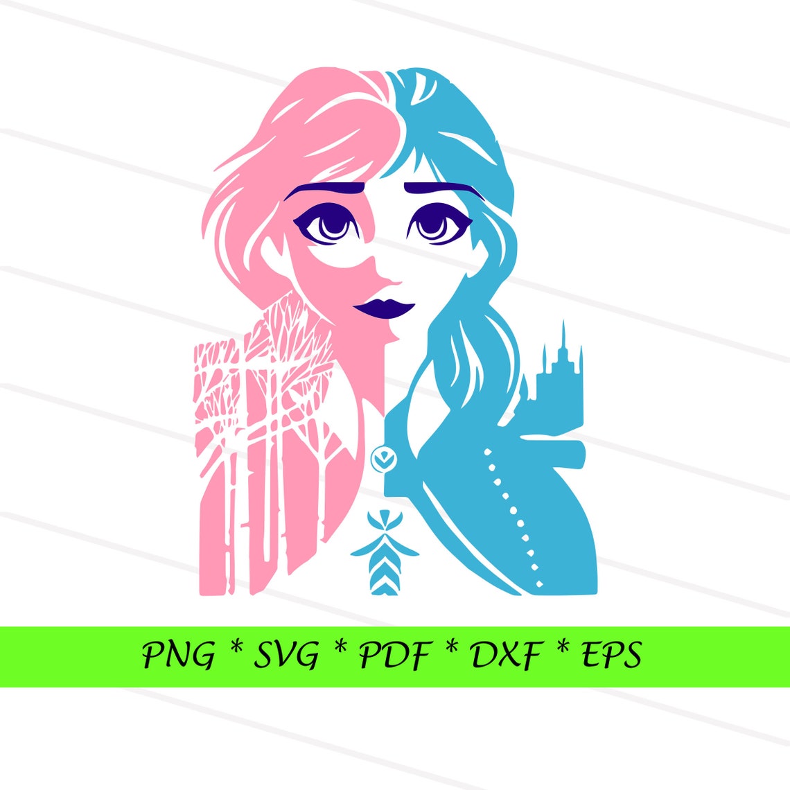 Download Frozen Svg Clipart Frozen Princess Anna and Elsa Elsa svg ...