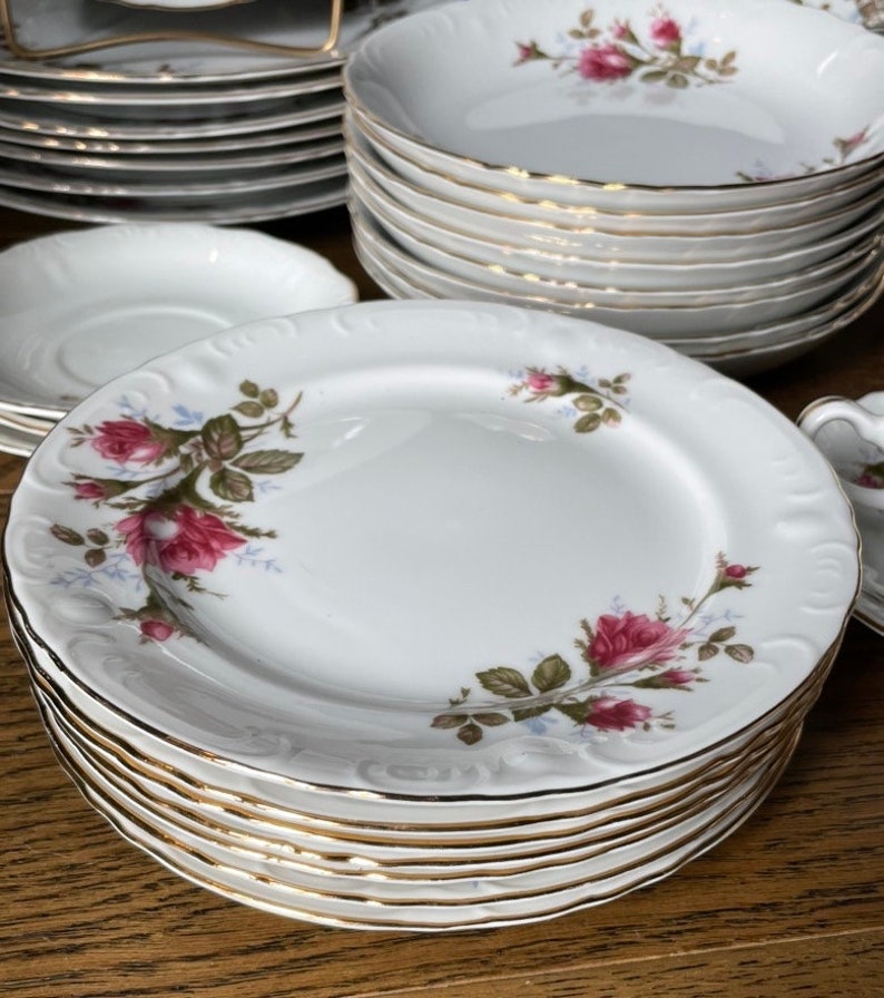 Royal Rose Fine China Japan Etsy