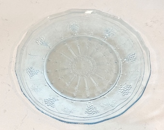 Vintage Arcoroc Sapphire Luncheon Plates - New Never Used |  French Dining Collection