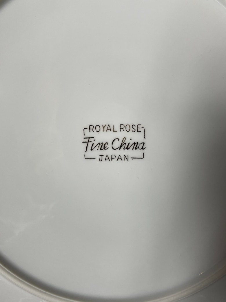 Royal Rose Fine China - Japan - Etsy