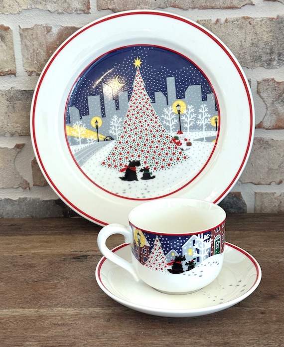 Vintage Noritake Twas the Night Before Christmas 8100 Dinner