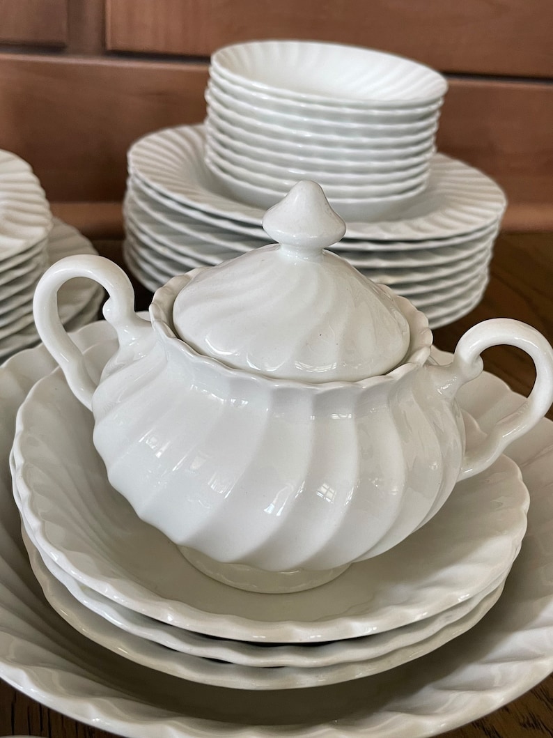 Johnson Brothers Regency/snow White Replacement Pieces Etsy