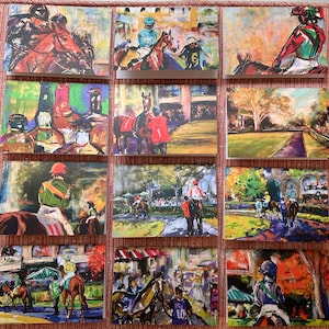 Notecards Set of 12 Kentucky Life