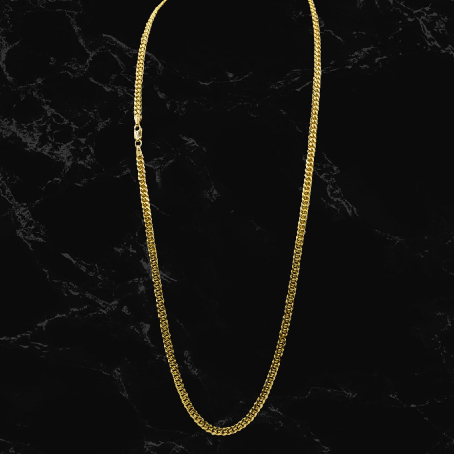 Cuban Woven Gold Chain 14k Gold Bearded Chain Solid Gold Etsy