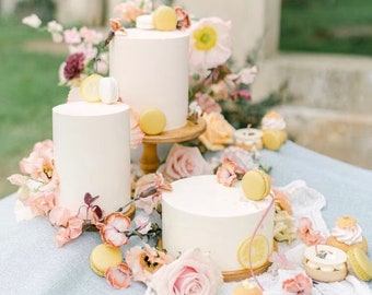 The Original Birch Wooden cake stand - rustic cake stand - birch ply - cake plate - cake table - pedestal cake stand -  cake display