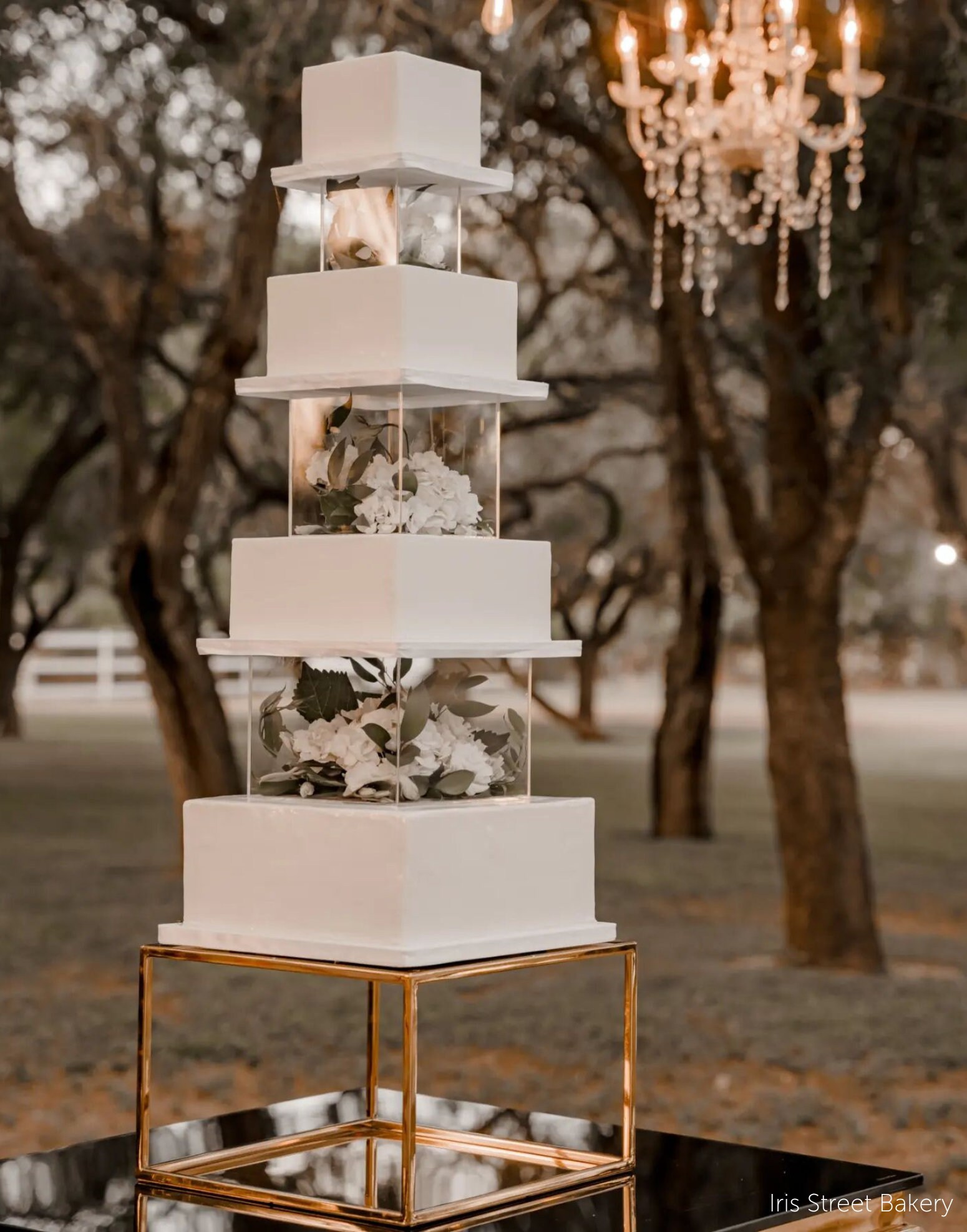 Buy SQUARE Cake Stand Fillable Acrylic Cake Stand Cake Separator Fill a Tier Birthday Cake Stand Wedding Cake Plinth Cake Spacer Online in India Etsy