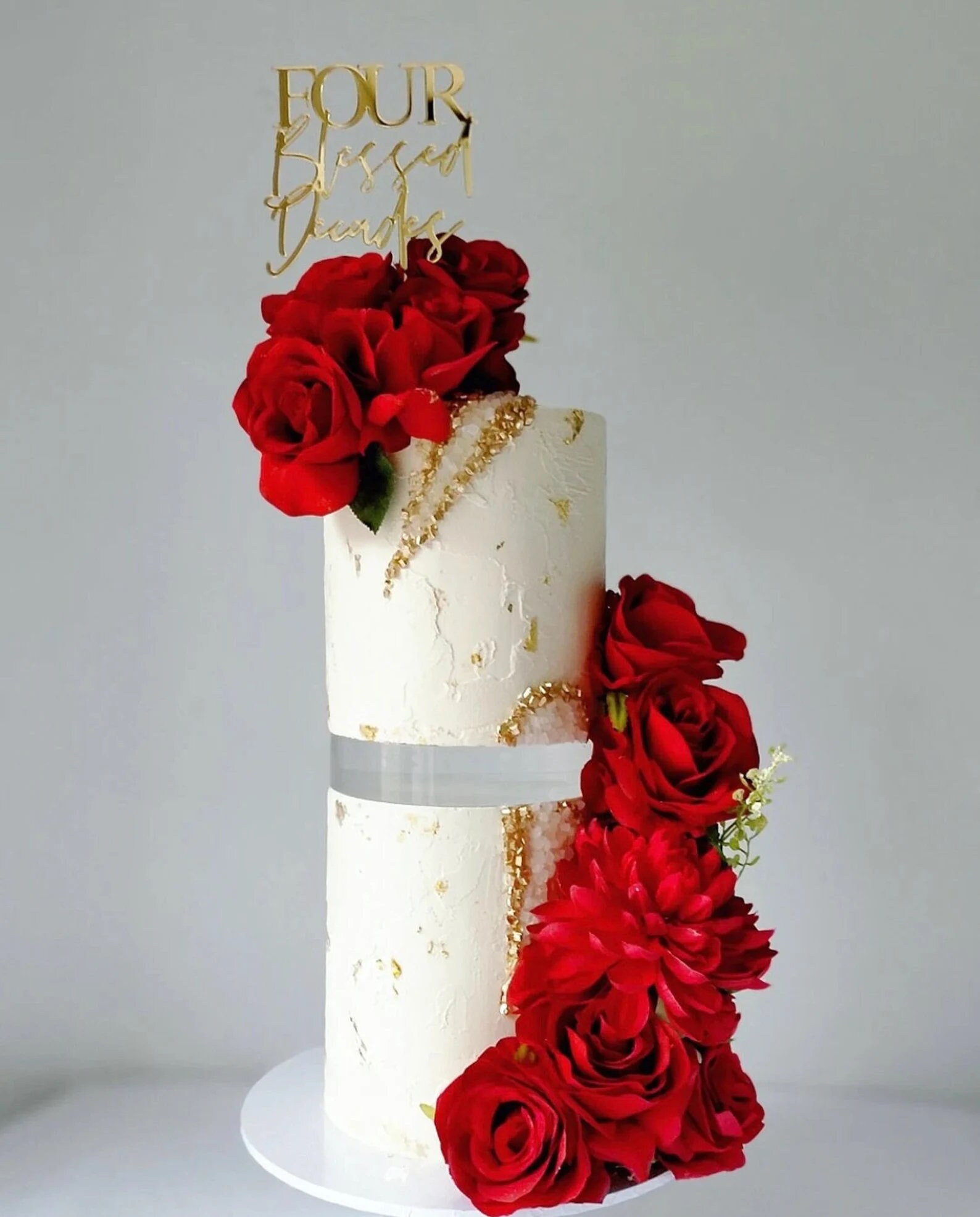 ROUND 30mm Ultra Polished Acrylic Cake Separator Transparent Etsy UK