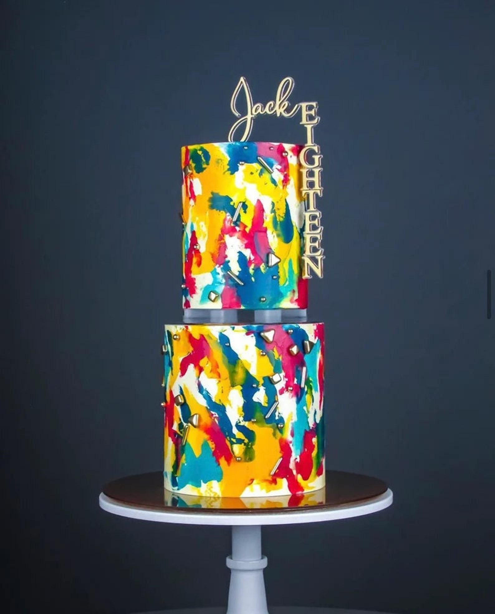 Modern Cake Spacer 15mm Ultra Polished Acrylic Cake Separator Etsy