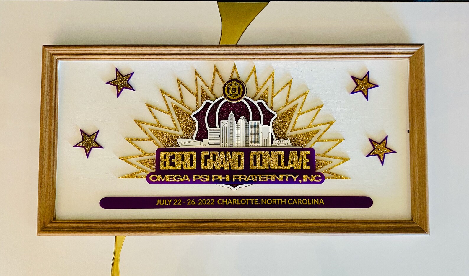 Omega Psi Phi Fraternity 83rd Grand Conclave Commemorative Etsy