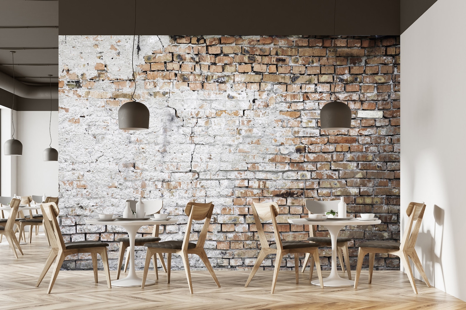 Old Brick Wall Mural Wallpaper Self Adhesive Wall Decoration Etsy