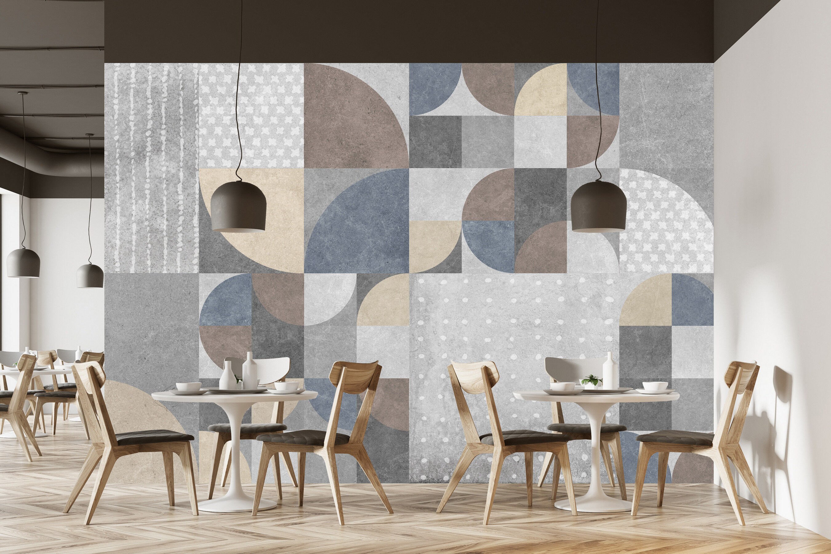 Modern Shades of Gray Wallpaper Self Adhesive Wall Etsy UK