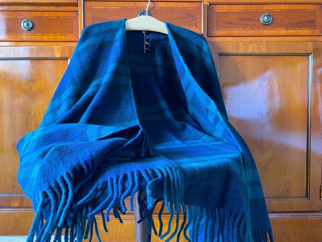 TIE Rack Scottish Wool Tartan Serape Made in Scotland - Etsy
